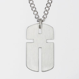 637955064384 Cross Dog Tag