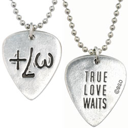 637955068351 True Love Waits Guitar Pick