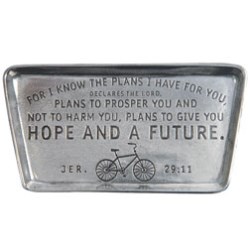 637955076523 Jeremiah 29:11 Bike Trinket Dish