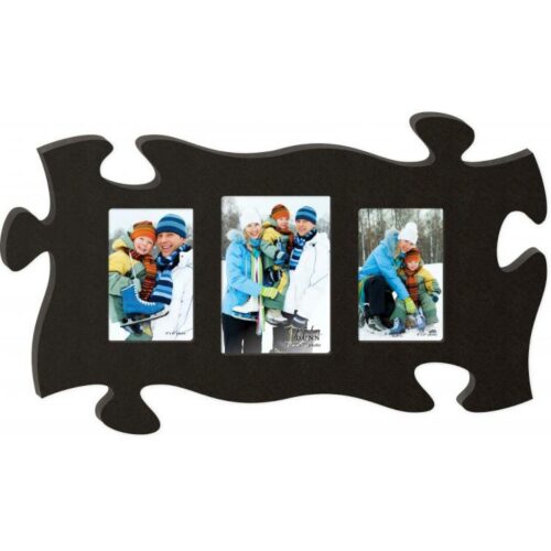 656200156391 Blank Puzzle Piece Multi Photo Frame (Plaque)