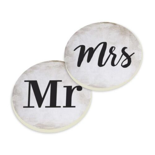 656200279236 Mr And Mrs Coaster 2 Pack