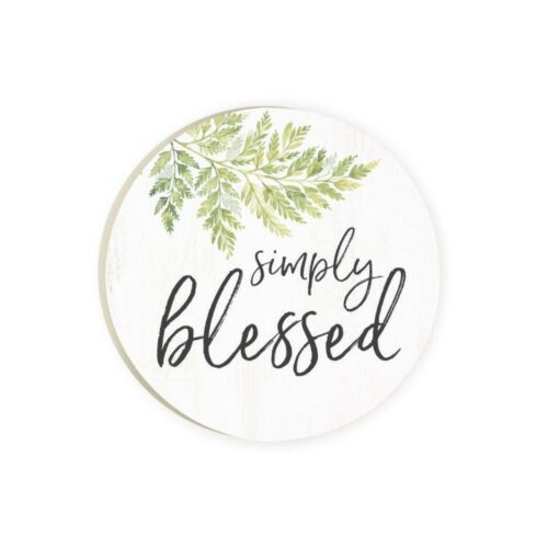 656200309773 Simply Blessed Coaster Single