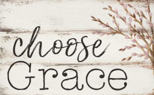 656200315149 Choose Grace Pallet Decor (Plaque)