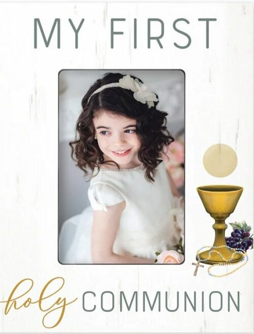 656200819203 My First Communion Photo Frame