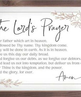 656200823439 Lords Prayer