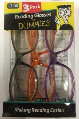 739042013005 Uni Sex 3 Pack Reading Glasses For Dummies