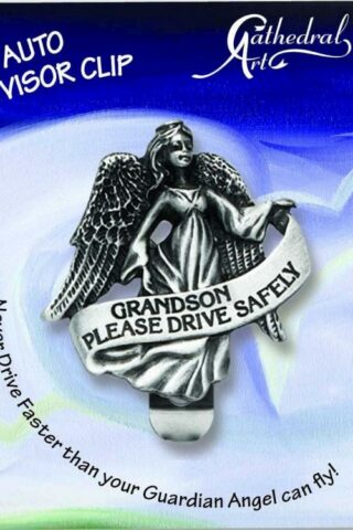 785525249522 Grandson Drive Safely Visor Clip