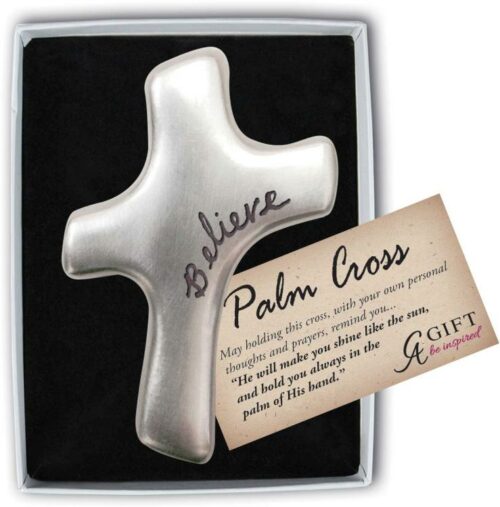 785525279413 Believe Palm Cross