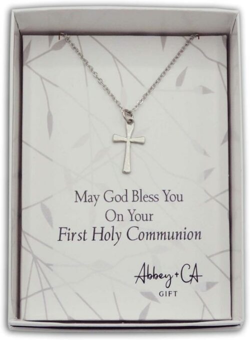 785525306393 1st Communion Cross Pendant