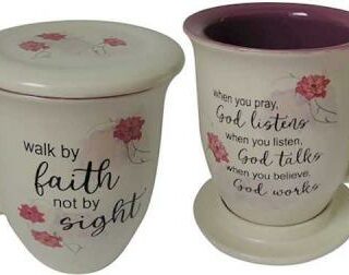 785525308953 Walk By Faith Mug With Coaster