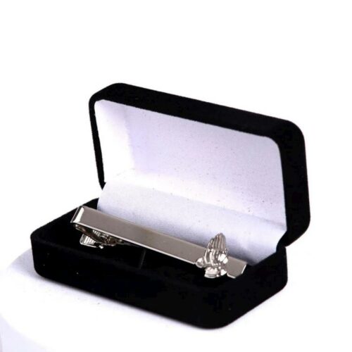 788200256525 Praying Hands Tie Bar