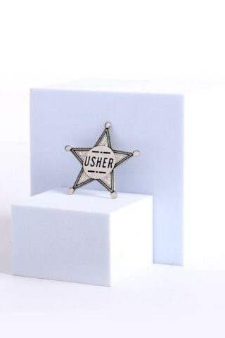 788200805747 Usher Star Badge Magnetic