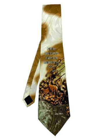 788200813742 As The Deer Psalm 42:1 Tie