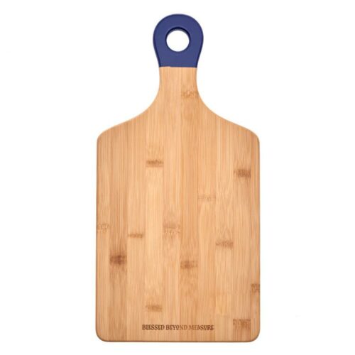 843310100233 Blessed Beyond Measure Wood Cutting Board