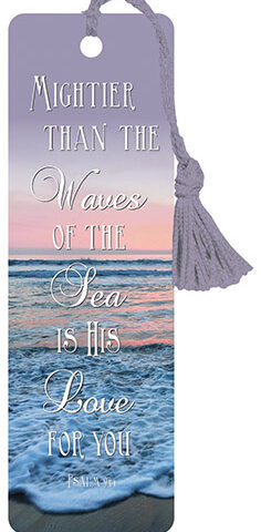 886083536281 Mightier Than The Waves Tassel Bookmark