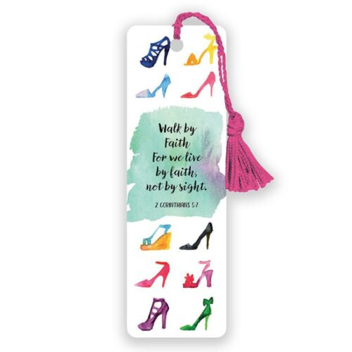 886083596650 Walk By Faith Tassel Bookmark