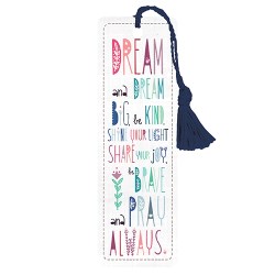 886083596698 Dream And Dream Big Tassel Bookmark