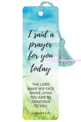 886083596780 I Said A Prayer Tassel Bookmark