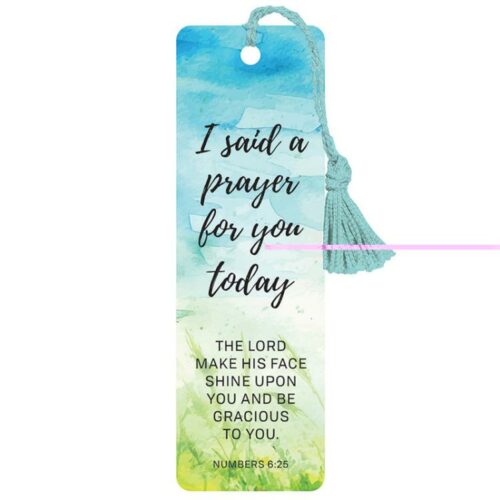 886083596780 I Said A Prayer Tassel Bookmark