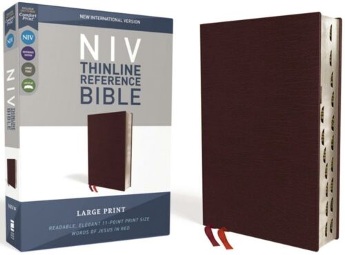 9780310449577 Thinline Reference Bible Large Print Comfort Print