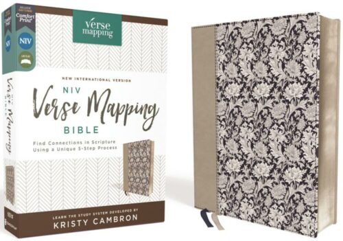 9780310454625 Verse Mapping Bible Comfort Print