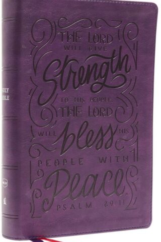 9780785292760 Giant Print Center Column Reference Bible Verse Art Cover Collection Comfor