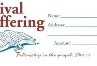 9780805474541 Revival Offering Offering Envelopes