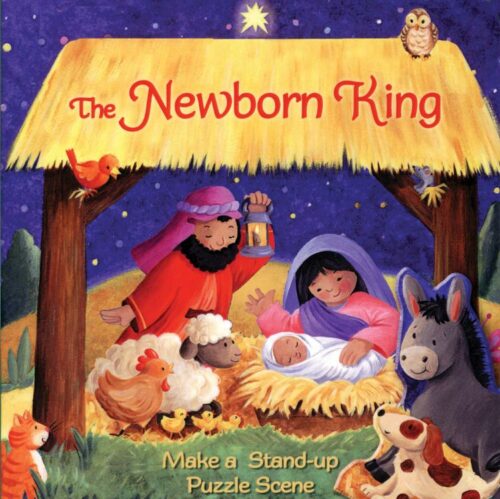 9780825455513 Newborn King : Make A Stand Up Puzzle Scene