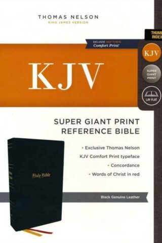 9781400329717 Super Giant Print Reference Bible Comfort Print