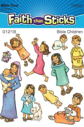 9781414392448 Bible Children Stickers