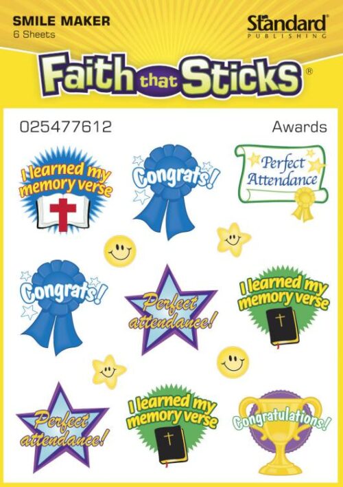 9781414395098 Awards Stickers