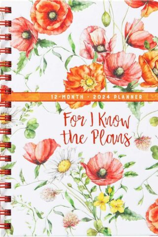 9781424567331 For I Know The Plans 2024 Planner