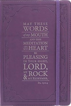 9781432110642 Psalm 19:14 LuxLeather Journal