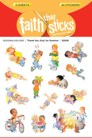 9781496402936 Thank You God For Summer Stickers