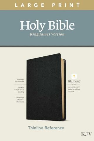 9781496447234 Large Print Thinline Reference Bible Filament Enabled Edition