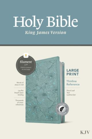 9781496460868 Large Print Thinline Reference Bible Filament Enabled Edition