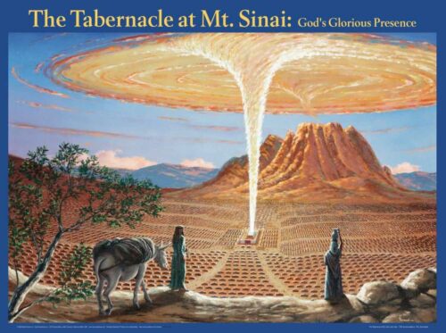 9781596363748 Tabernacle At Mt Sinai Wall Chart Laminated