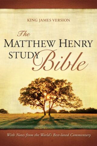 9781598563405 Matthew Henry Study Bible