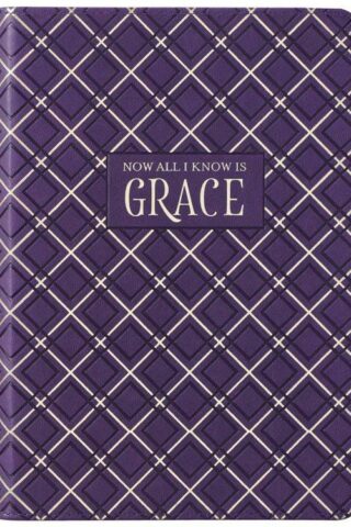 9781642726558 All I Know Is Grace Classic Journal With Zipper Closure