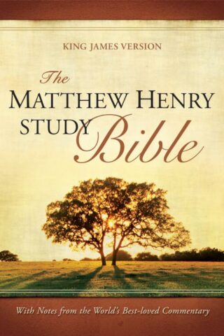 9781683073093 Matthew Henry Study Bible