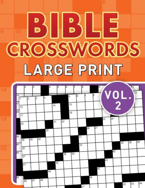 9781683221692 Bible Crosswords Large Print V2 (Large Type)