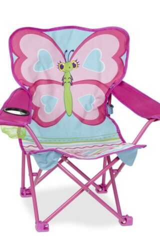 000772066938 Sunny Patch Cutie Pie Butterfly Camp Chair