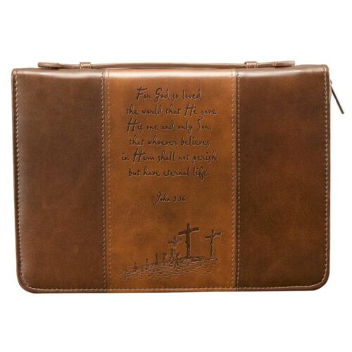 6006937109612 John 3:16 Two Tone LuxLeather