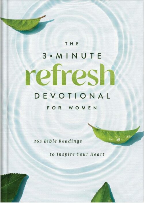 9781636099880 3 Minute Refresh Devotional For Women