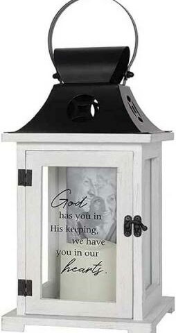 096069574637 His Keeping Picture Frame Lantern