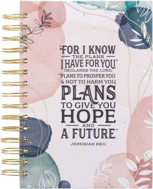 9781639522651 For I Know The Plans I Have For You Journal Jeremiah 29:11 White Abstract L