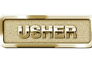 081407006062 Usher Leadership Badge