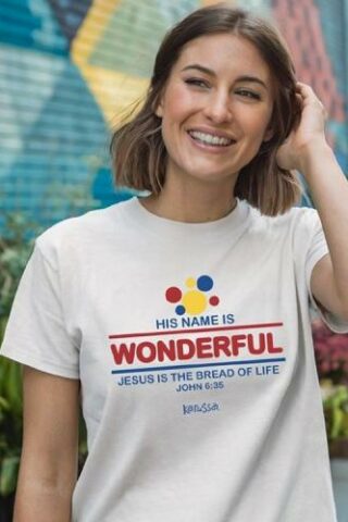 612978643068 His Name Is Wonderful (Medium T-Shirt)