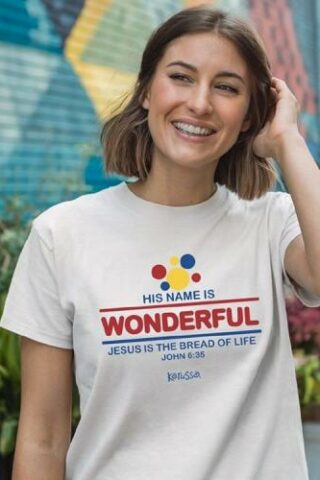 612978643082 His Name Is Wonderful (XL T-Shirt)