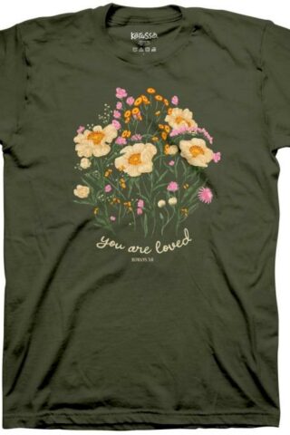 612978643198 Kerusso You Are Loved Bouquet (Small T-Shirt)